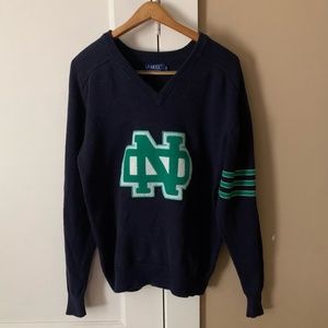NOTRE DAME LETTERMAN | see description